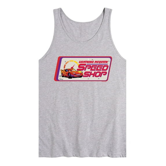 Disney Cars - Lightning McQueen Speed Shop - Men's Jersey Tank Top