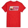 thumbnail image 1 of Disney Cars - Lightning McQueen Speed Shop - Men's Short Sleeve Graphic T-Shirt, 1 of 5