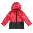 thumbnail image 1 of Disney Cars Lightning McQueen Zip Up Waterproof Rain Jacket Toddler to Little Kid, 1 of 5