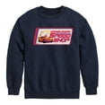 thumbnail image 1 of Disney Cars - Lightning McQueen's Speed Shop - Toddler & Youth Crewneck Fleece Sweatshirt, 1 of 4