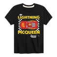 thumbnail image 1 of Disney - Cars - Lightning Mcqueen - Boy's Toddler And Youth Short Sleeve Tee, 1 of 5