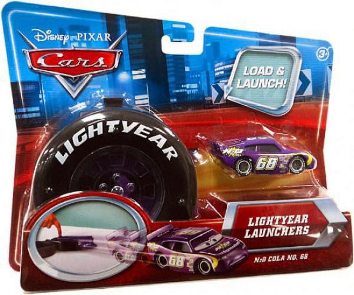 レア！Disney Pixar Cars LIGHTYEAR LAUNCHERS Disney Cars Lightyear Launchers N2O Cola No. 68 Diecast Car