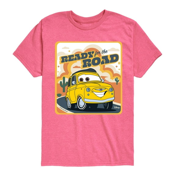 Disney - Cars - Luigi Ready For The Road - Boy's Toddler And Youth Short Sleeve Tee