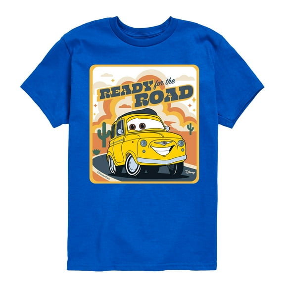 Disney - Cars - Luigi Ready For The Road - Boy's Toddler And Youth Short Sleeve Tee