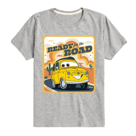 Disney - Cars - Luigi Ready For The Road - Boy's Toddler And Youth Short Sleeve Tee
