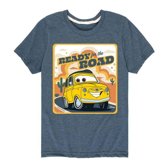 Disney - Cars - Luigi Ready For The Road - Boy's Toddler And Youth Short Sleeve Tee