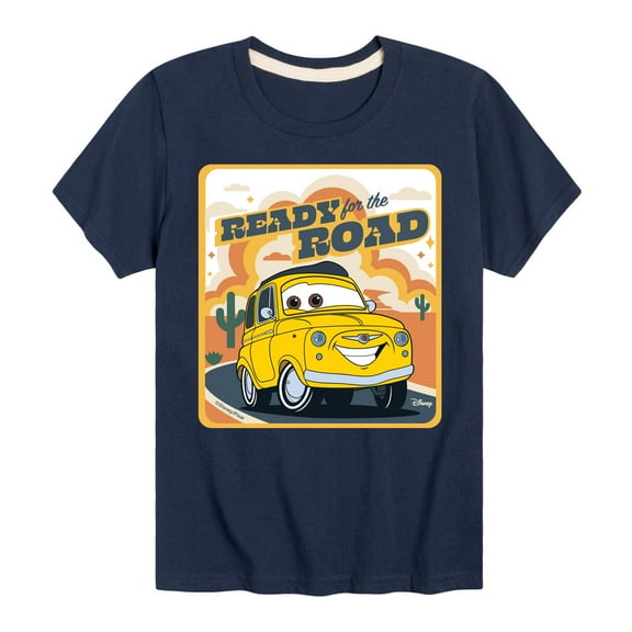 Disney - Cars - Luigi Ready For The Road - Boy's Toddler And Youth Short Sleeve Tee