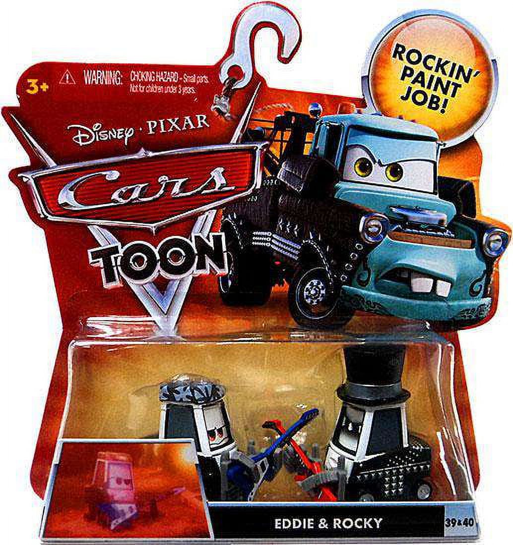 Disney Cars Main Series Eddie & Rocky Diecast Car 2-Pack - image 1 of 1