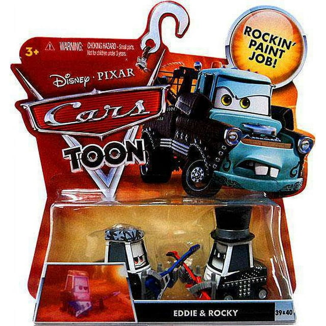 Disney Cars Main Series Eddie & Rocky Diecast Car 2-Pack