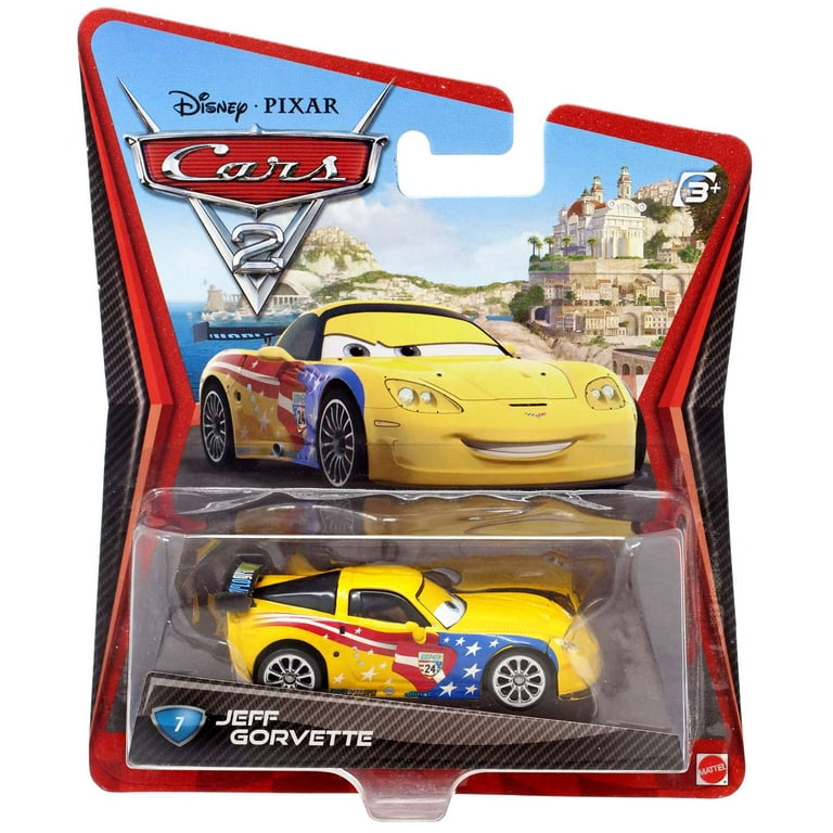 Disney Cars Main Series Jeff Gorvette Diecast Car - Walmart.com