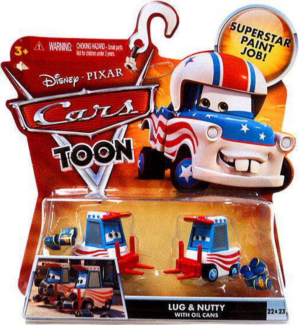 ミニカー Disney Pixar Cars Toon Lug and Nutty MATTEL DISNEY PIXAR CARS TOON LUG AND NUTTY | eBay