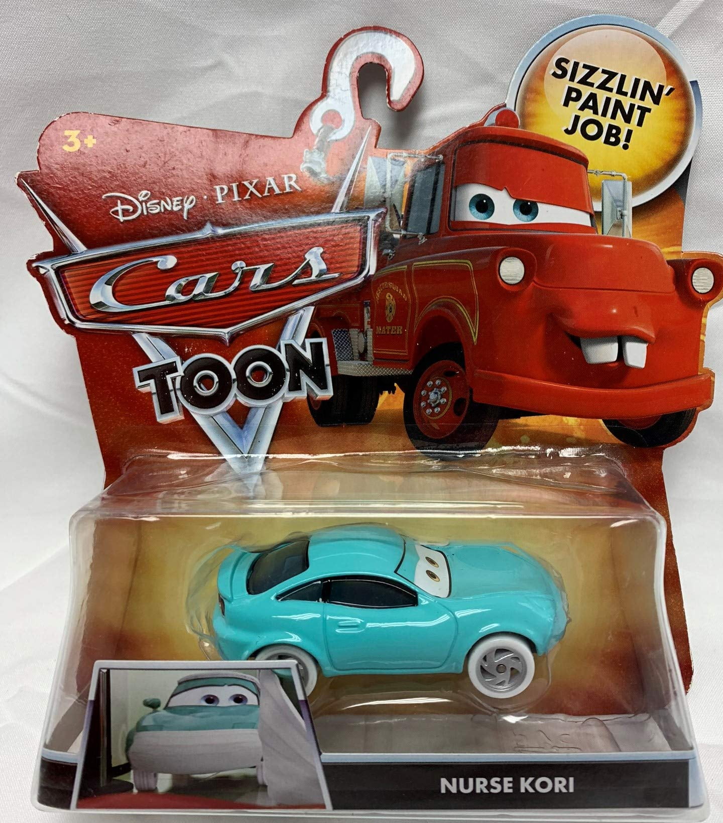 Disney Cars Main Series Nurse Kori Turbowitz Diecast Car - Walmart.com