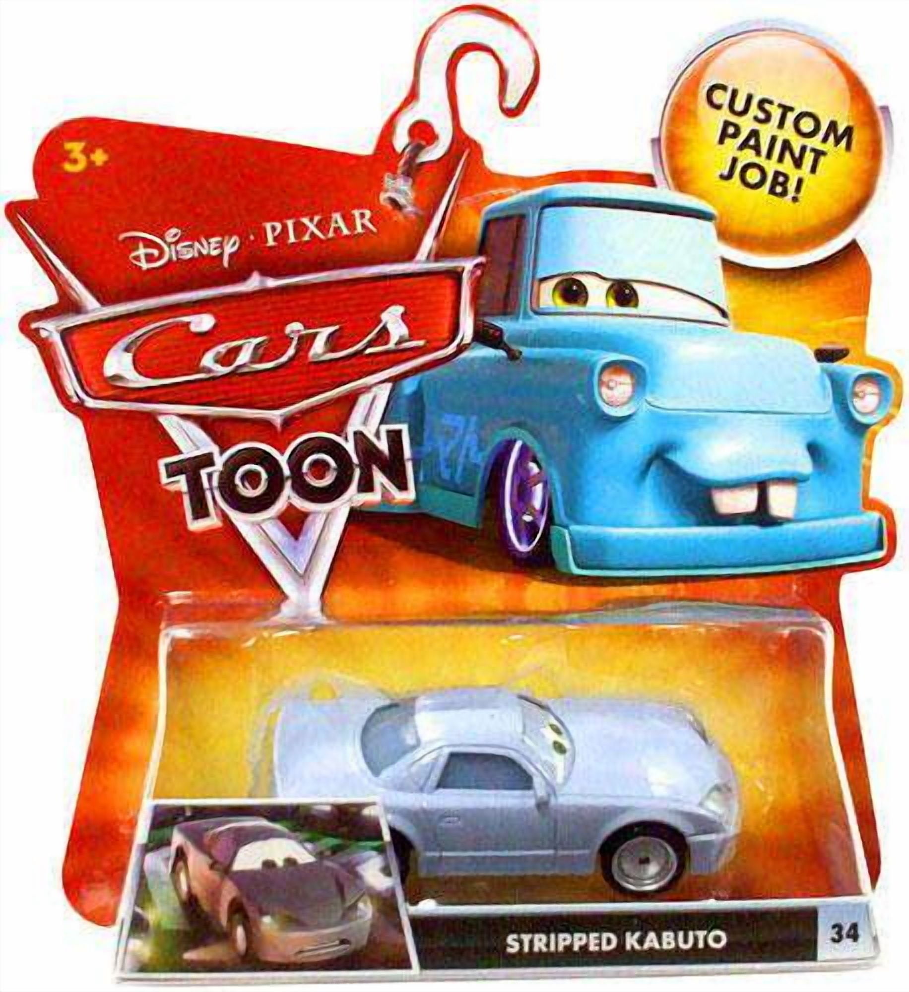 Disney Cars Main Series Stripped Kabuto Diecast Car