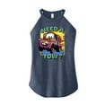 thumbnail image 1 of Disney Cars - Mater Need A Tow - Juniors High Neck Tank Top, 1 of 5