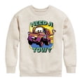 thumbnail image 1 of Disney Cars - Mater Need A Tow - Toddler & Youth Crewneck Fleece Sweatshirt, 1 of 4