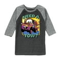 thumbnail image 1 of Disney Cars - Mater Need A Tow - Toddler & Youth Raglan Graphic T-Shirt, 1 of 6