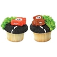 thumbnail image 1 of Disney Cars Mater and McQueen Cupcake Rings - 24 ct, 1 of 2