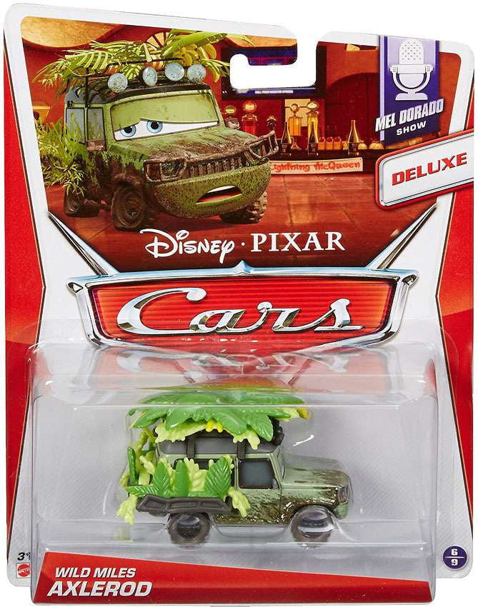 Disney Cars Mel Dorado Show Wild Miles Axlerod 1:55 Diecast Car #6
