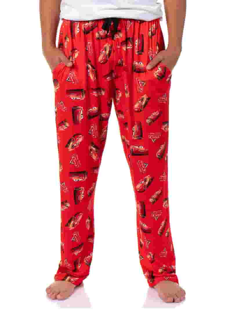 Disney Cars Men's Lightning McQueen with Logo Design AOP Disney Cars Men's Lightning McQueen with Logo Design AOP