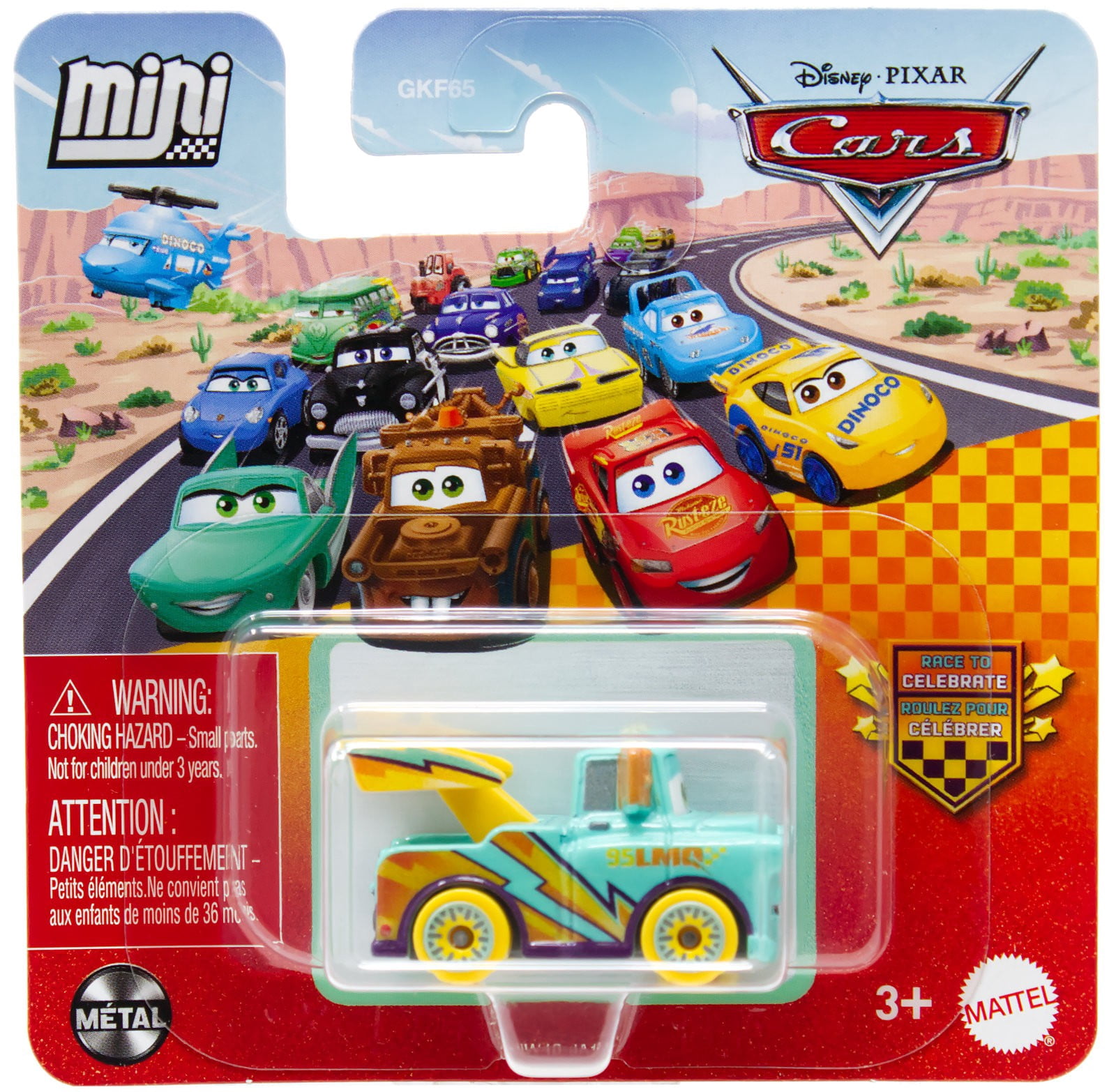Disney Cars Metal Mini Racers Mater DIecast Car - Walmart.com