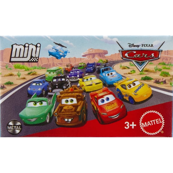 Disney Cars Metal Mini Racers Series 2 Mystery Pack (1 RANDOM Figure)