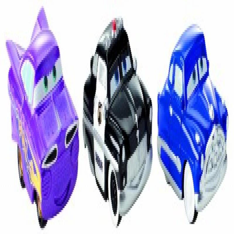 Disney Cars Micro Drifters Doc Hudson, Sheriff & Ramone Mini Cars