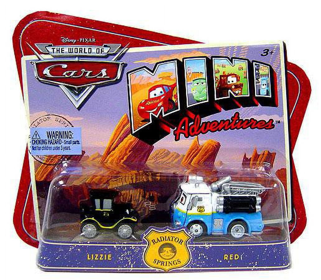 Radiator Springs Fire Department 5 Pack - Mini Adventure cars model