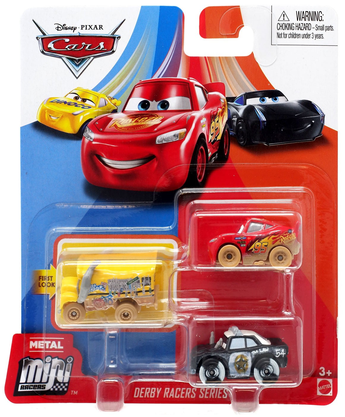 Disney Cars Mini Figure, 3 Pack