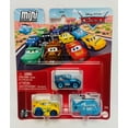 thumbnail image 1 of Disney Cars Mini Racers 3 Pack Sponsored by Dino Rotor Turbosky, Dinoco Cruz Ramirez, Dinoco Lightning McQueen, 1 of 2
