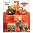 thumbnail image 1 of Disney Cars Mini Racers Proud Performers Mini Diecast 3-Pack, Ivy, Doug Crankel & Roadette Marker, 1 of 1