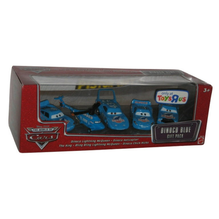 カーズ マテル　Dinoco Dream GIFT PACK Disney Pixar World Of Cars Gold & Tia Bling McQueen Dinoco