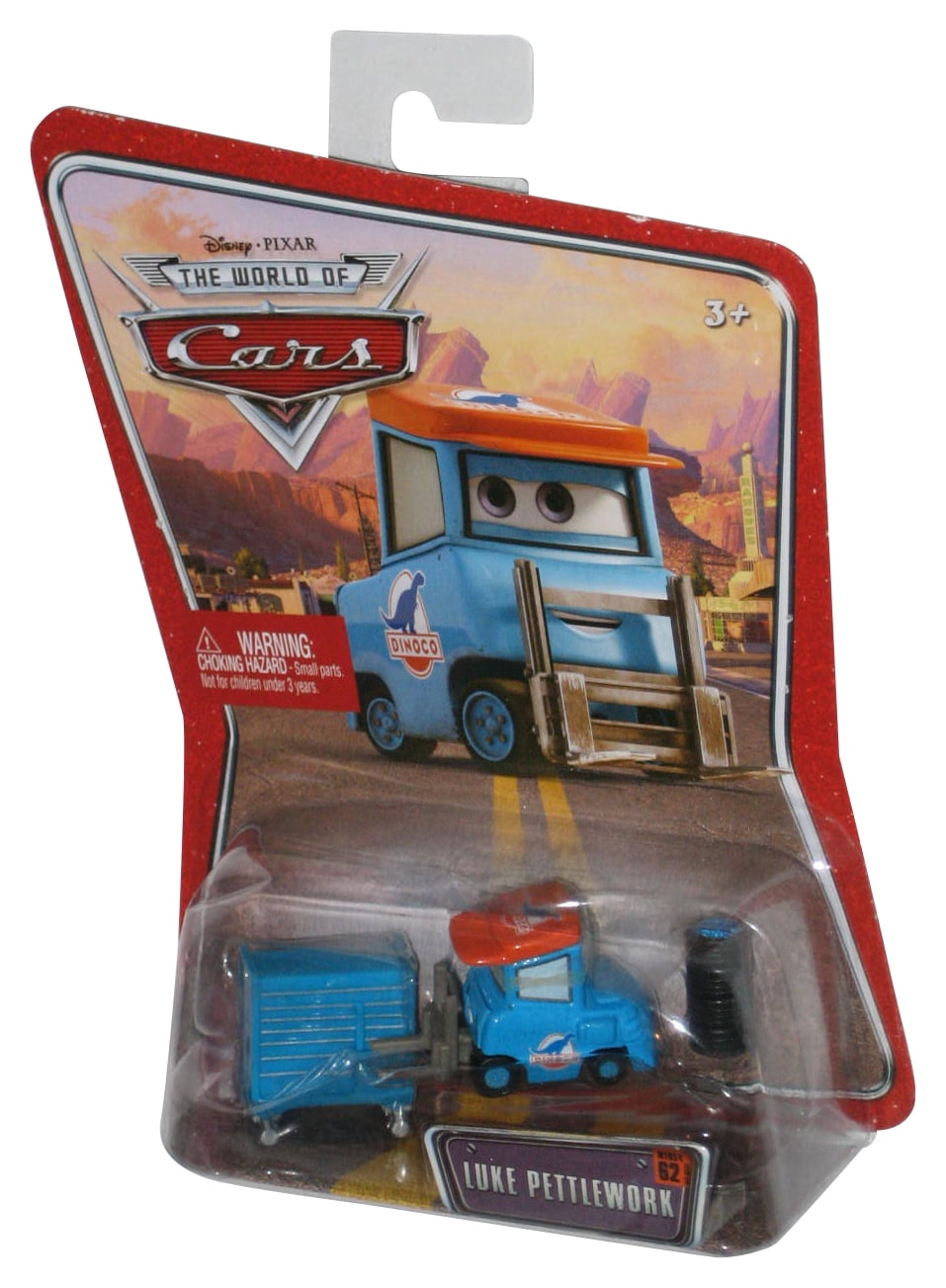 Disney Cars Movie Dinoco Luke Pettlework Pitty Toy DieCast Car