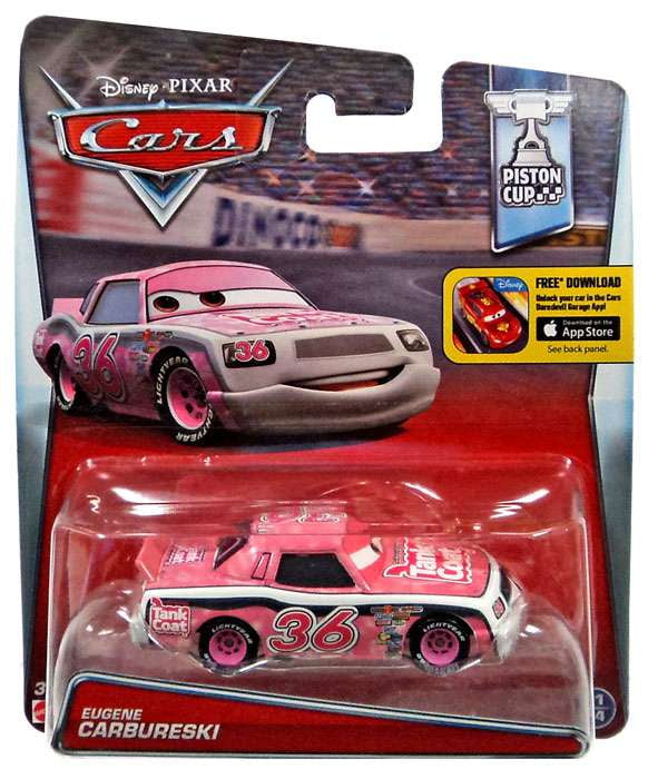Disney / Pixar Piston Cup Eugene Carbureski Diecast Car [Tank Coat]