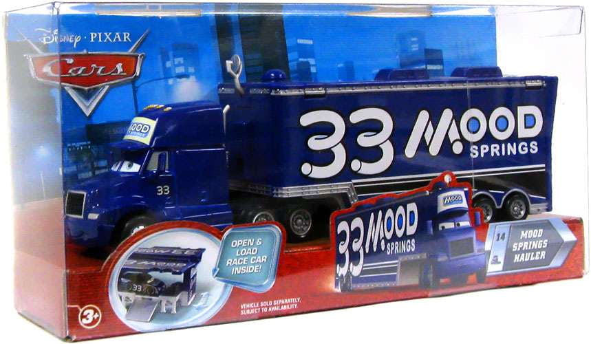 Disney Pixar Cars #14 Mood Springs Hauler Diecast Truck 2009