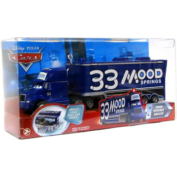 Disney Pixar Cars #14 Mood Springs Hauler Diecast Truck 2009 Mattel #R6567