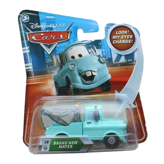 Disney Pixar Cars 1:55 Scale Vehicle With Lenticular Eyes | Mater