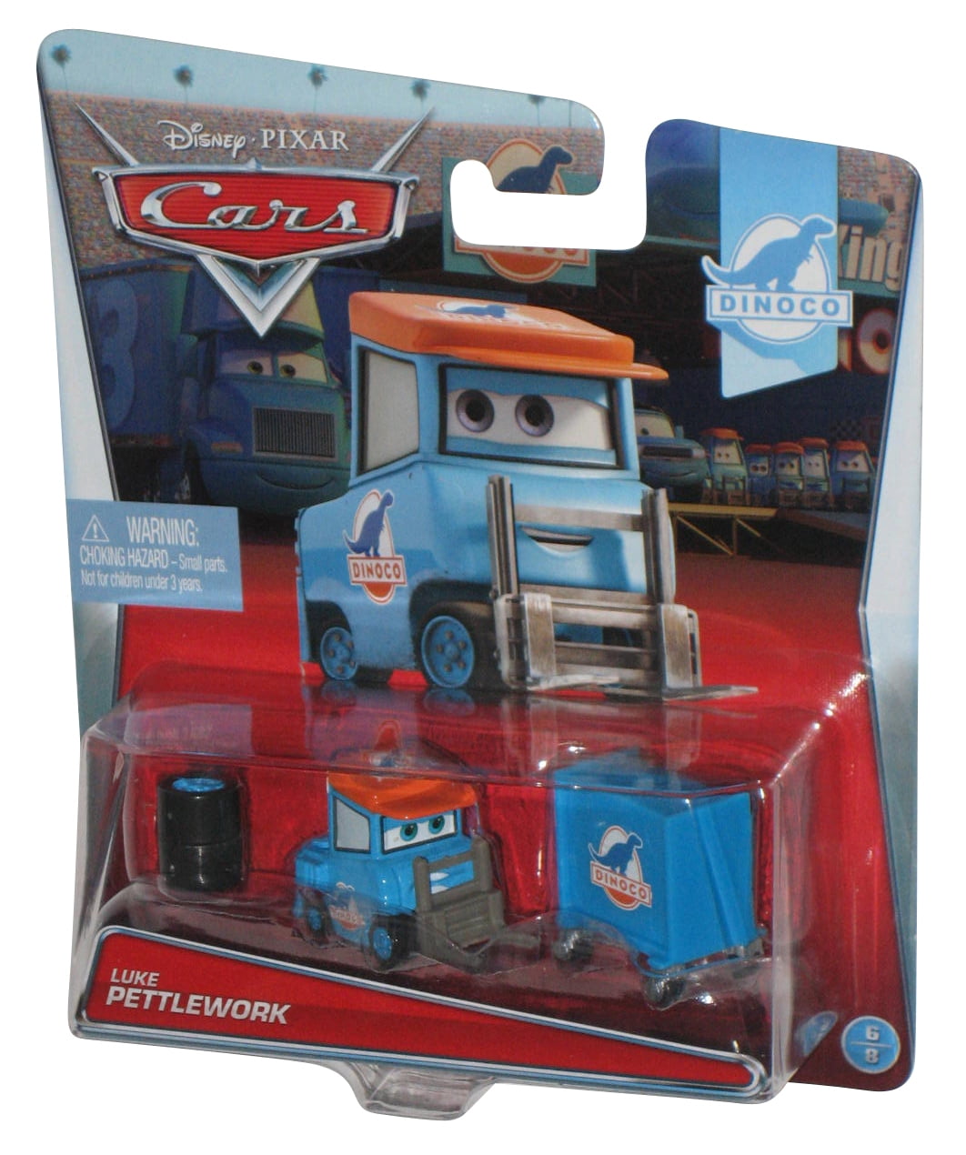 Disney/Pixar Cars Luke Pettlework with Tires & Tool Cart Diecast Vehicle, Dinoco