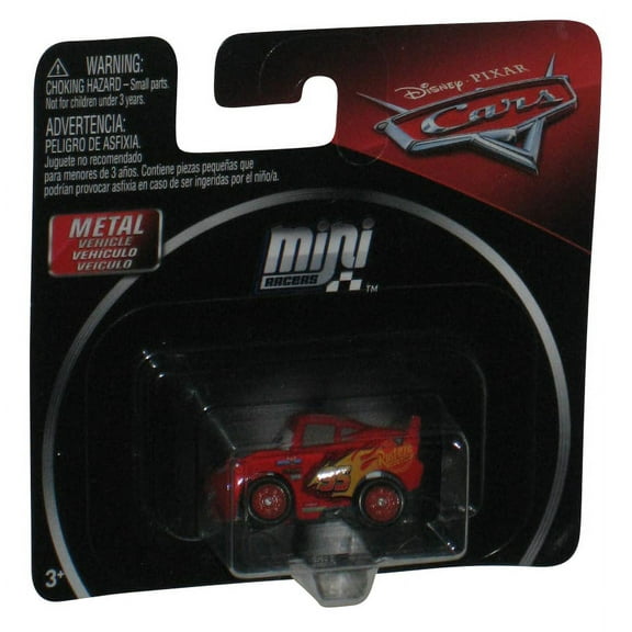 Disney Cars Movie Mini Racers (2017) Lightning McQueen Die-Cast Metal Toy Car