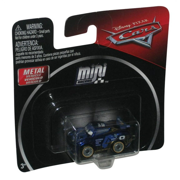 Disney Cars Movie Mini Racers (2017) Metallic Danny Swervez Die-Cast Metal Toy Car