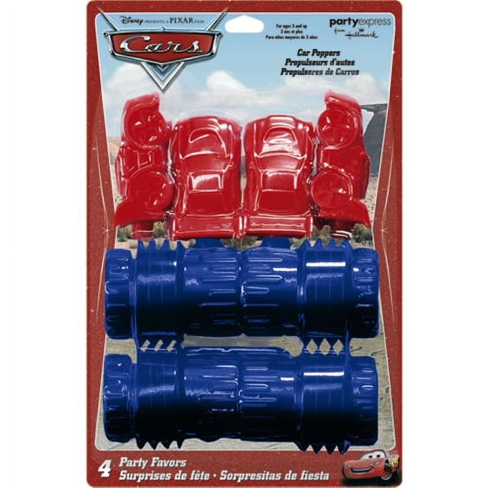 HALLMARK PARTY EXPRESS Disney Cars Movie Pixar Cartoon Kids Birthday Party Favor Toy Car Poppers