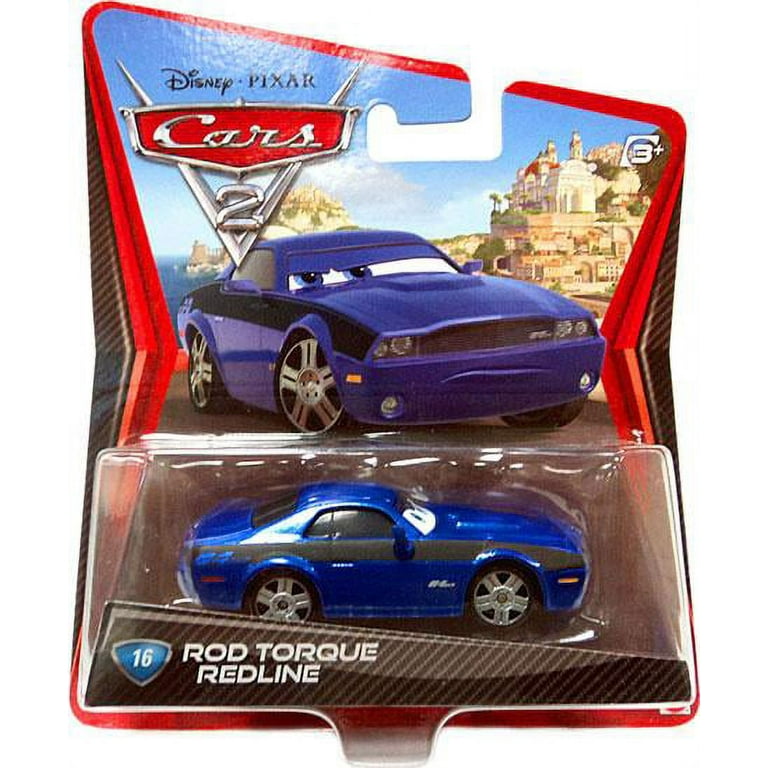 Disney Cars Movie Rod Torque Redline #16 Die Cast Mattel Toy Car -  Walmart.com