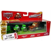 سيارات ديزني متعددة العبوات Chick Hicks Crew 3-Car Gift Pack Diecast Car Set