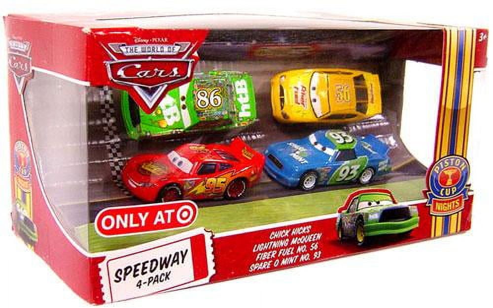 Disney Cars Multi-Packs Speedway 4-Pack Diecast Car Set Set #2
