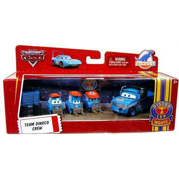 カーズ　マテル　TEAM DINOCO CREW Disney Cars Multi-Packs Team Dinoco Crew Diecast Car Set - Walmart
