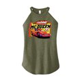 thumbnail image 1 of Disney Cars - Original Lightning McQueen #95 - Juniors High Neck Tank Top, 1 of 5