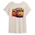 thumbnail image 1 of Disney Cars - Original Lightning McQueen #95 - Juniors Ideal Flowy Muscle T-Shirt, 1 of 5