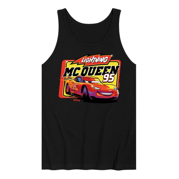 Disney Cars - Original Lightning McQueen #95 - Men's Jersey Tank Top