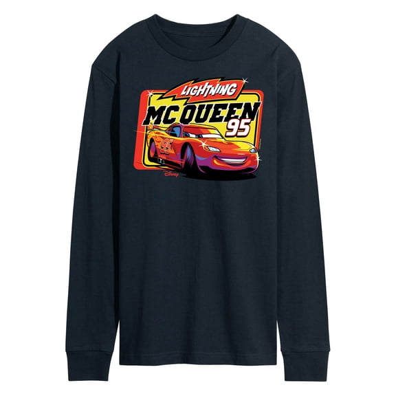 Disney Cars - Original Lightning McQueen #95 - Men's Long Sleeve T-Shirt