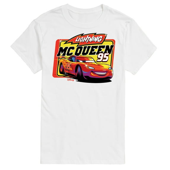 Disney Cars - Original Lightning McQueen #95 - Men's Short Sleeve Graphic T-Shirt
