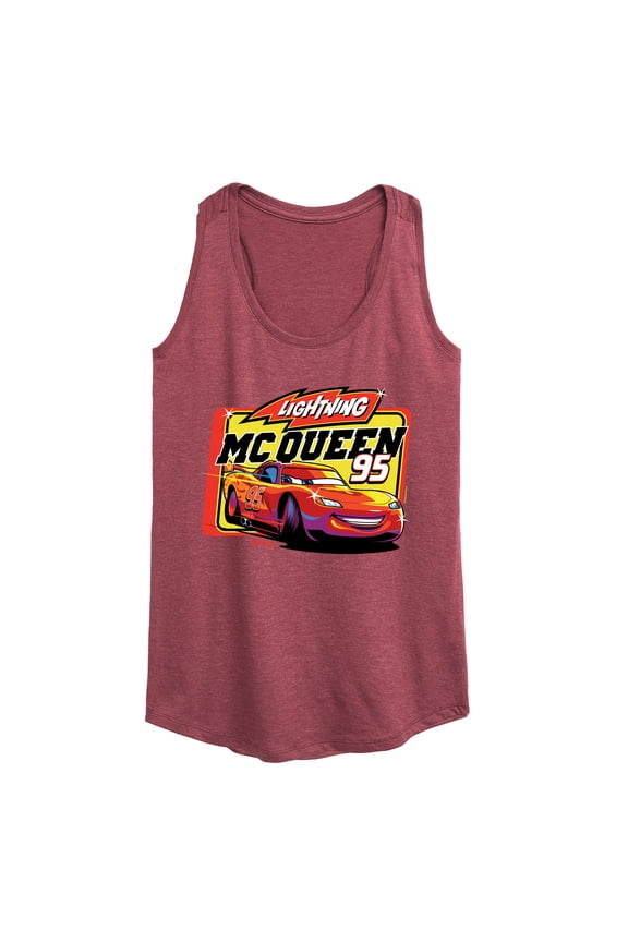 Cars - Original Lightning McQueen #95 - Women's Racerback Tank Top